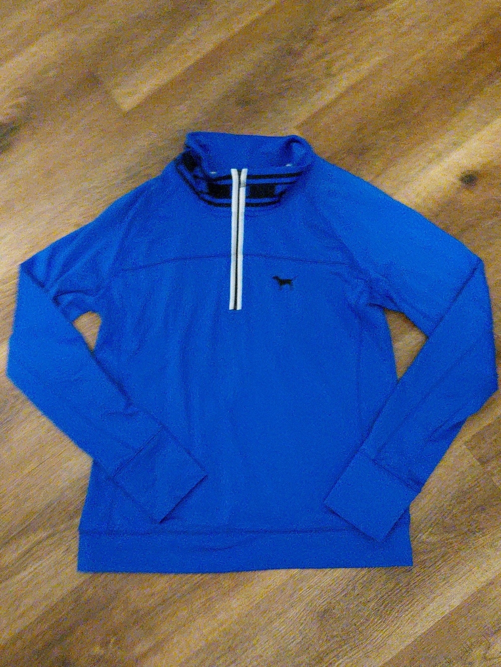 Victoria's Secret Men's Royal Blue Quarter-Zip Pullover